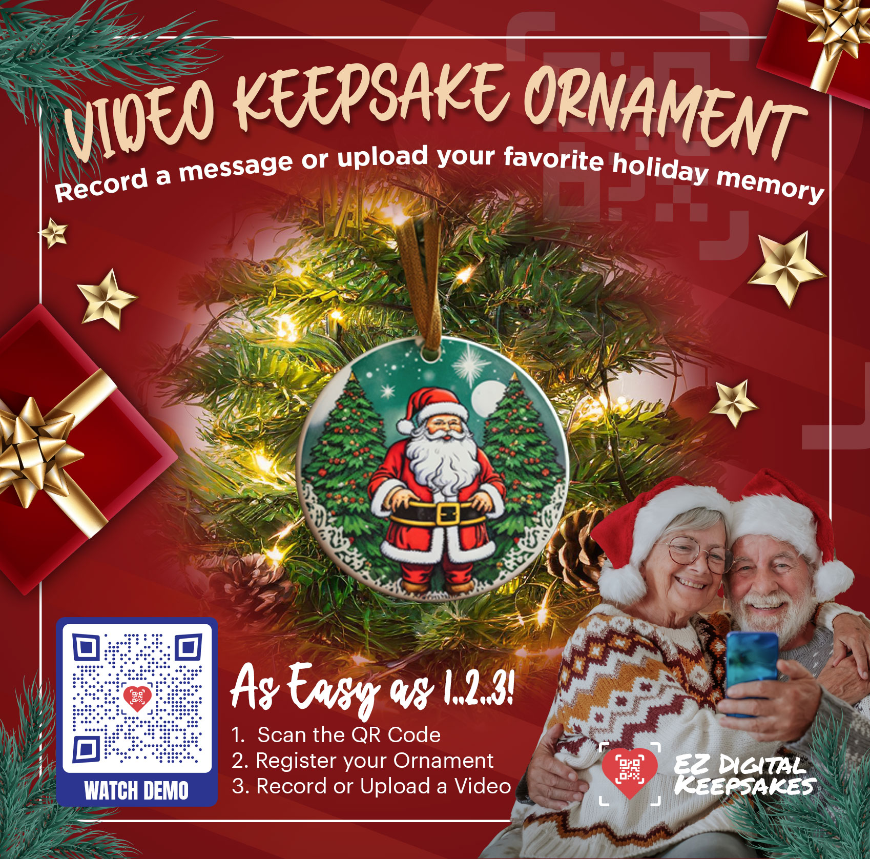 EZ Video Keepsake Ornament